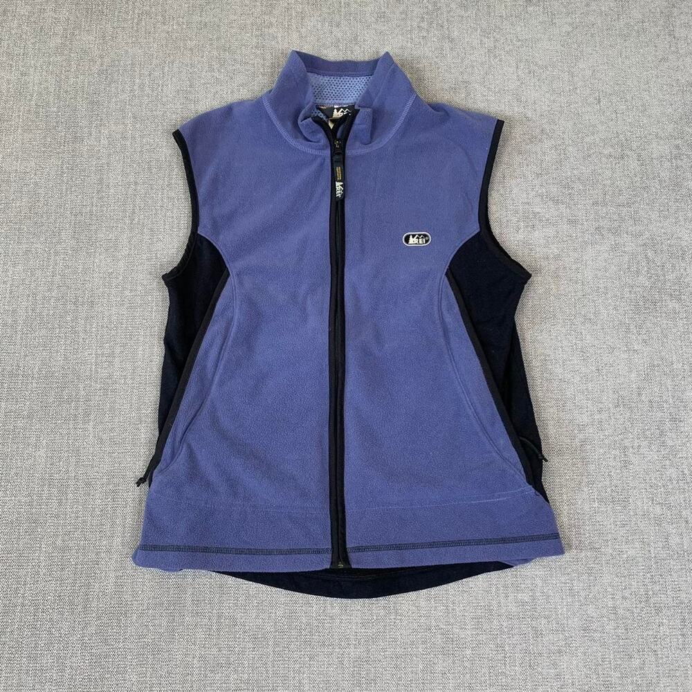 REI Co-op Black & Blue Winter vest Outdoor light jacket